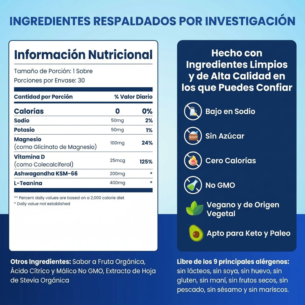 Calmify Drink Dile Adiós al Estrés y la Ansiedad Diaria