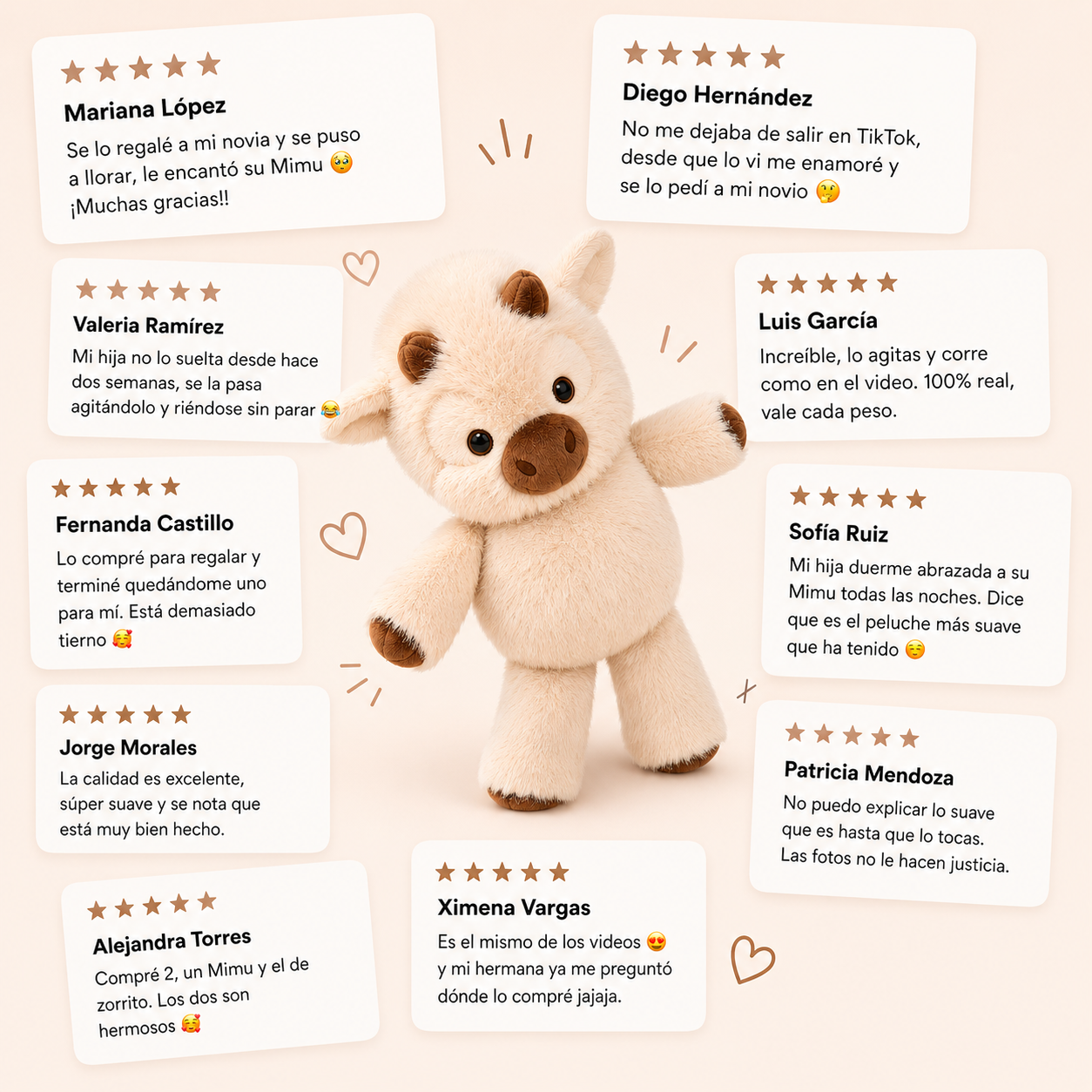 Mimu™ la vaquita que corre” 🧸✨