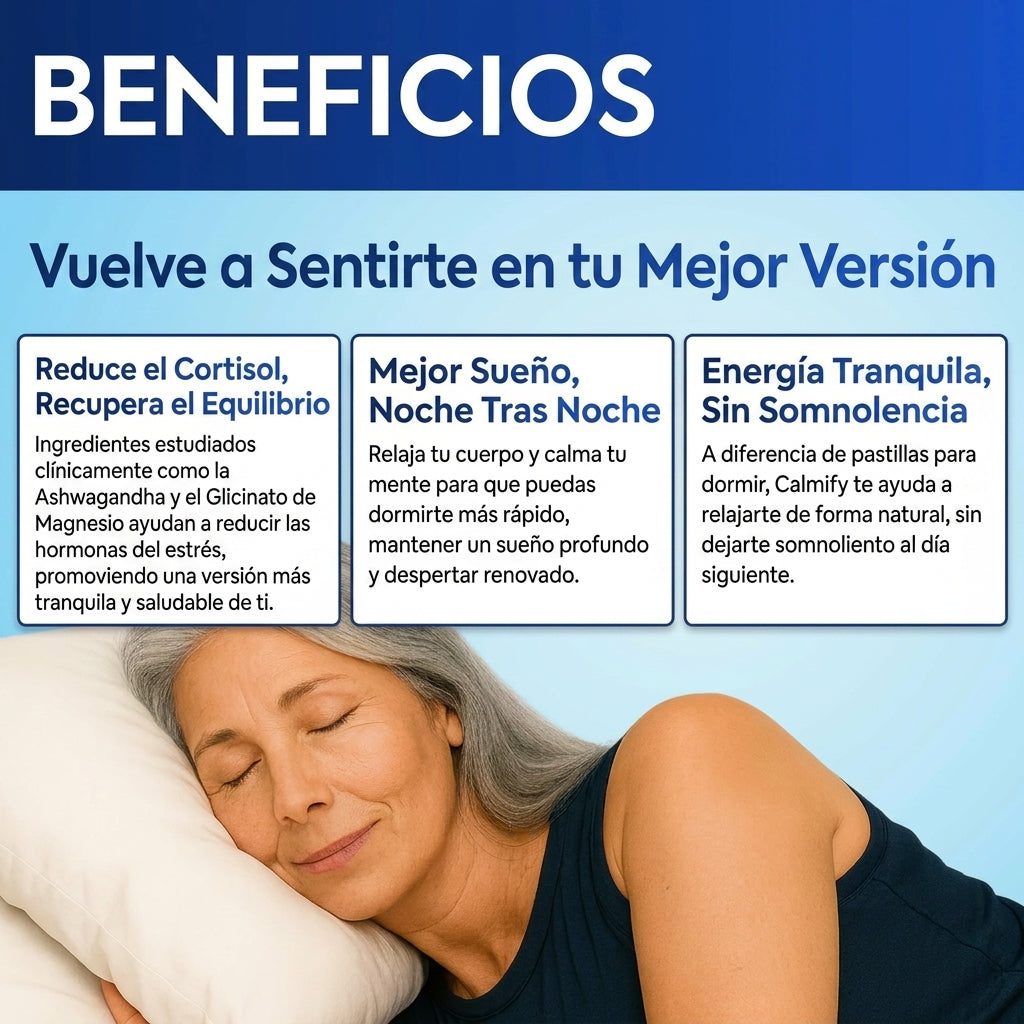 Calmify Drink Dile Adiós al Estrés y la Ansiedad Diaria