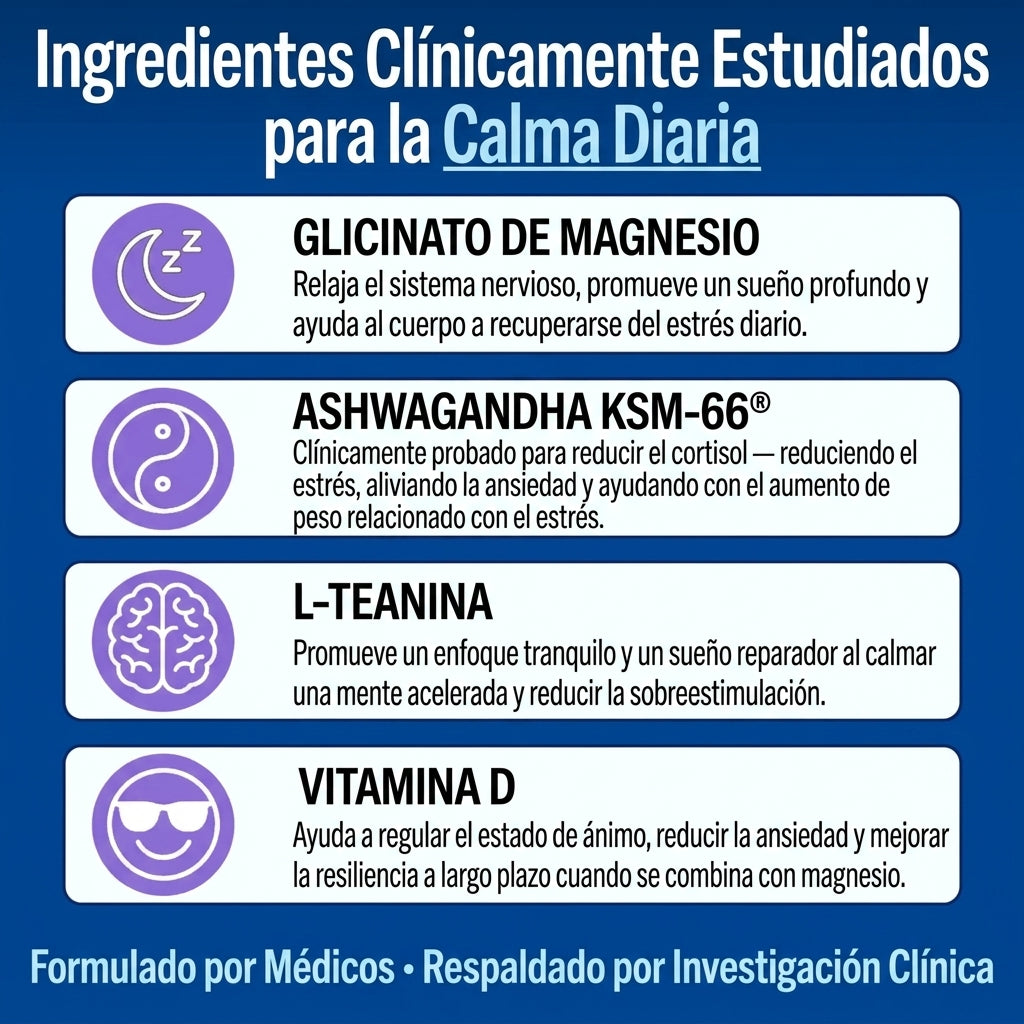 Calmify Drink Dile Adiós al Estrés y la Ansiedad Diaria