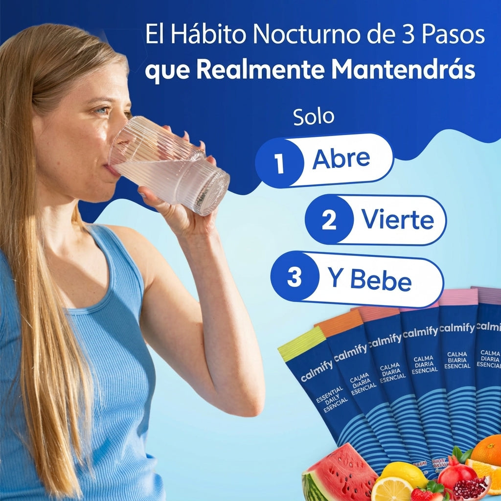 Calmify Drink Dile Adiós al Estrés y la Ansiedad Diaria